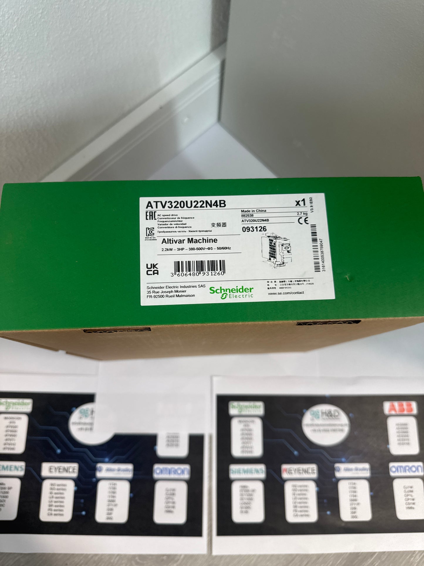 ATV320U22N4B  Schneider Electric Umrichter ATV320 2.2kW
