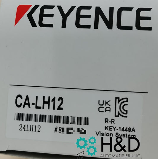 Keyence CA-LH12 | Objectif haute résolution avec faible distorsion, 12 mm