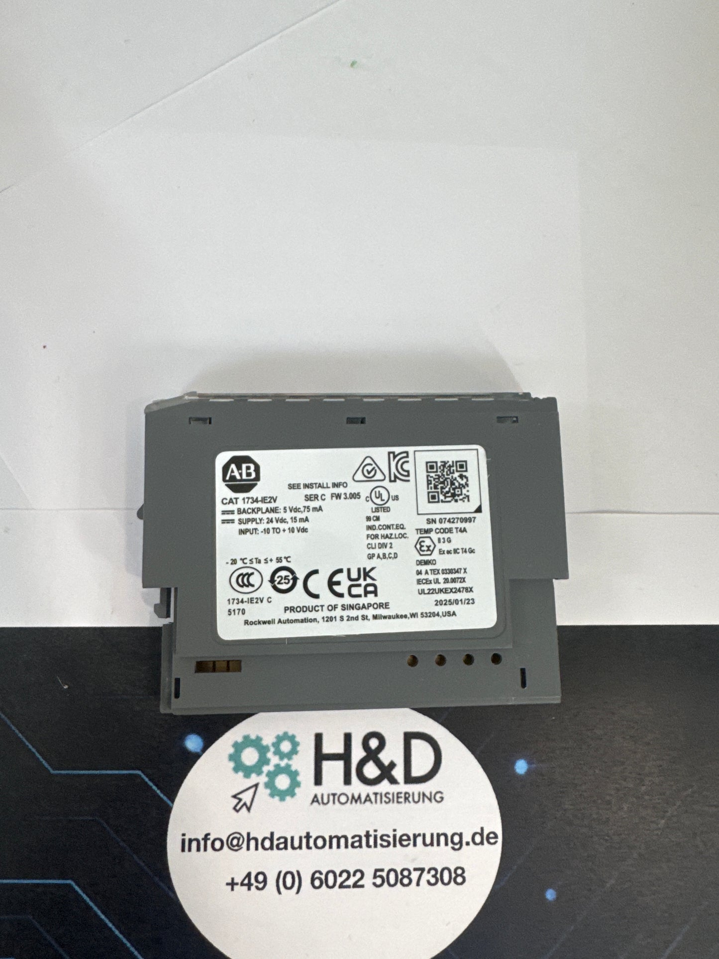 1734-IE2V Allen-Bradley New and Sealed