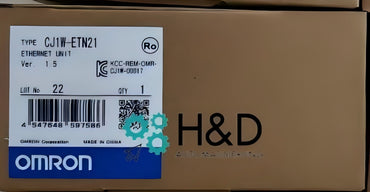 Omron CJ1W-ETN21 Moduł Ethernet dla serii CJ, 100Base-TX, TCP/IP, FTP, SMTP