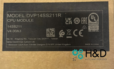 Delta DVP14SS211R PLC | Série DVP-SS, 24V, 5K mots, 8k étapes, 256 E/S