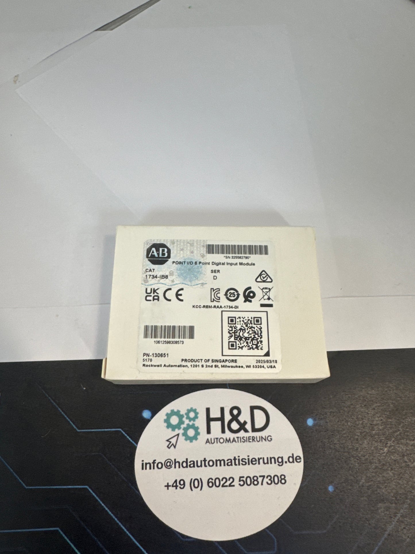 1734-IB8  Allen-Bradley  Module d'entrée   Neuf et scellé