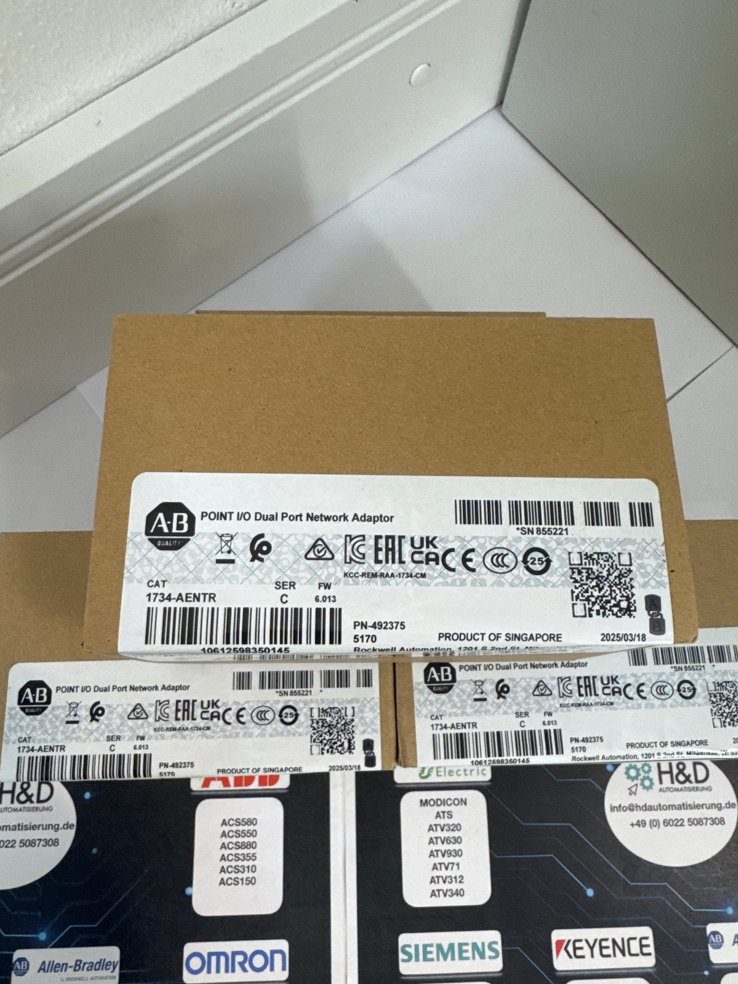 1734-AENTR Allen-Bradley Adaptateur Réseau, POINT I/O Neuf et Scellé