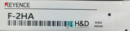 KEYENCE F-2HA Fiber Optic Sensor Mounting Adapter for Industrial Applications