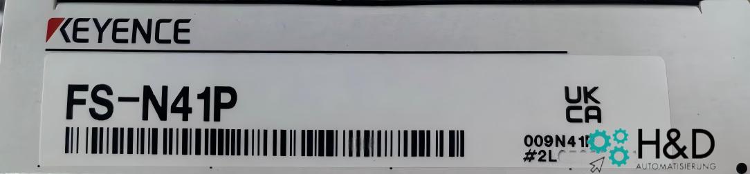 FS-N41P Sensore digitale a fibra ottica Keyence Amplificatore per fibra ottica, tipo cavo, unità principale, PNP