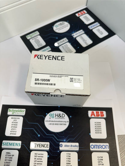 SR-1000W Keyence czytnik kodów 1D i 2D z autofokusem szerokokątny