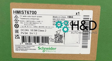 HMIST6700 Schneider Electric Panneau Tactile, Harmony ST6, écran large 15 pouces, 2x COM, 2x Ethernet, hôte et appareil USB, 24V DC