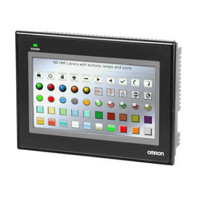 NB7W-TW00B  Omron  Touch screen HMI, 7 inch   【New and Sealed】