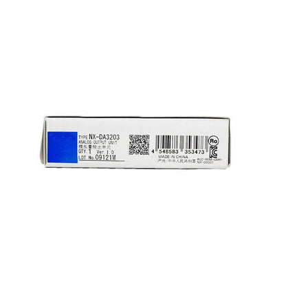 Omron NX-DA3203 Analog Ausgangsmodul – 2 Analog Outputs – NX Serie