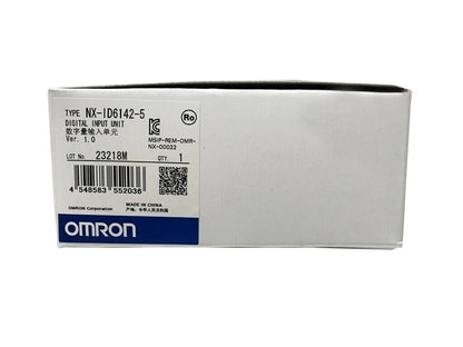 Omron NX-ID6142-5 Digital Eingangsmodul – 16 Digitale Eingänge – NX Serie