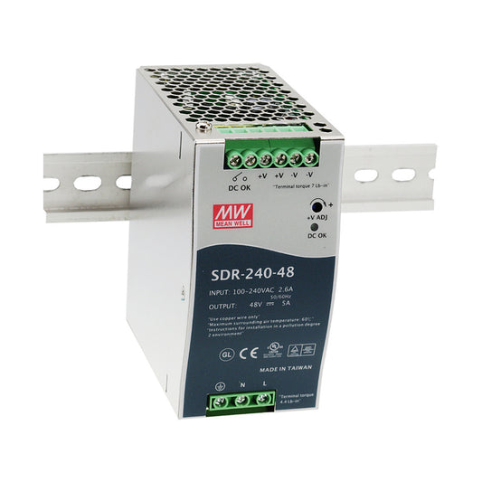 SDR-240-48 Mean Well Nuovo e Sigillato