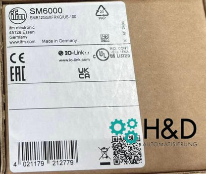 SM6000 IFM  Magnetic-inductive flow meter 【New and Sealed】