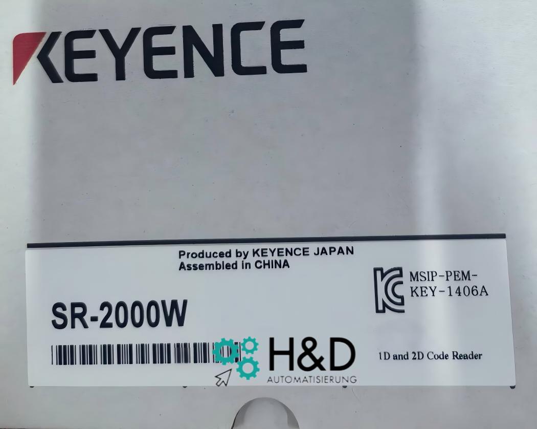 Keyence SR-2000W | Lector de códigos 1D/2D | Nuevo y en caja original