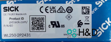 WL250-2P2431 Sick czujniki fotoelektryczne 6044699 nowe i zaplombowane