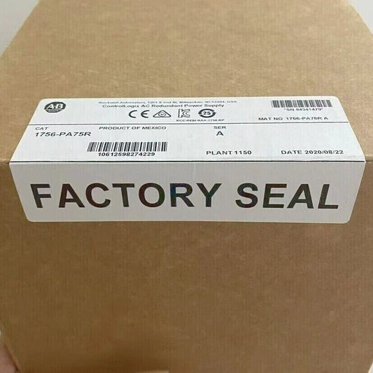 Allen-Bradley 1756-PA75R AC Power Supply Module for ControlLogix PLC