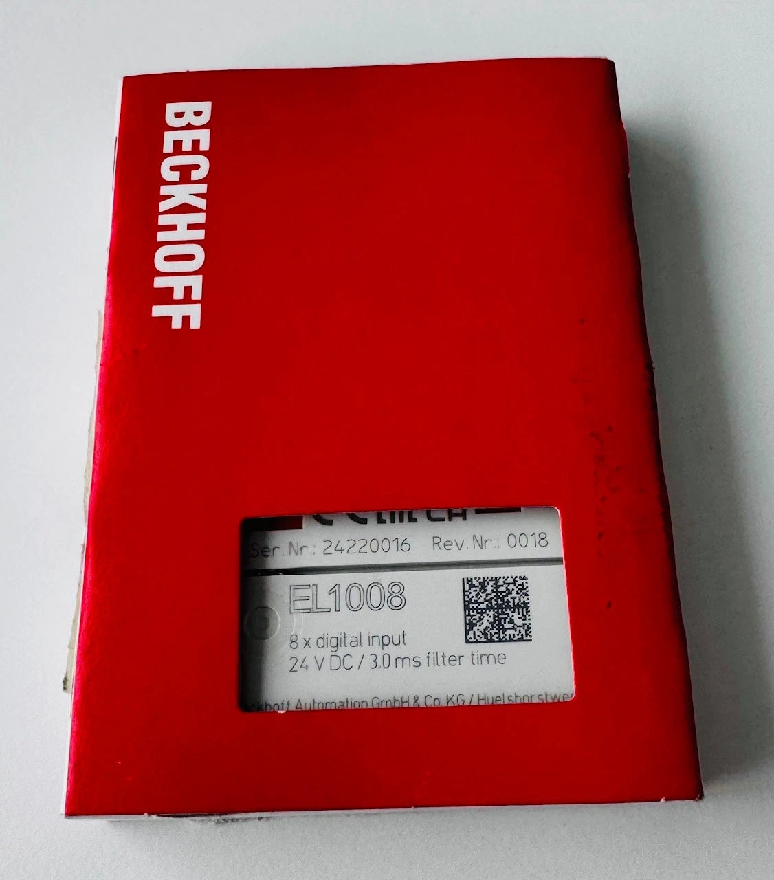 Beckhoff EL1008 8-Channel Digital Input EtherCAT Terminal