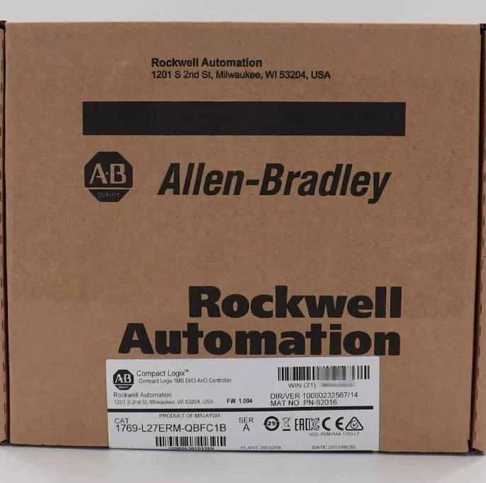 Controlador PLC CompactLogix Allen-Bradley 1769-L27ERM-QBFC1B