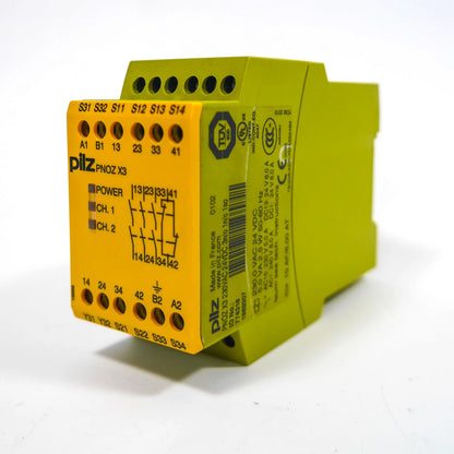 Pilz 774318 PNOZ s4 Safety Relay Module 24V DC