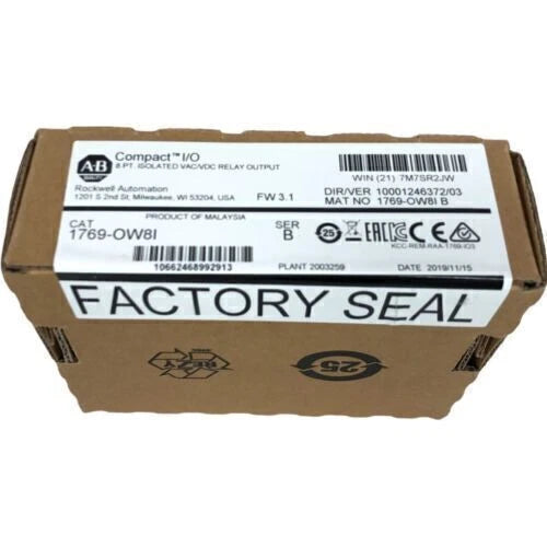 Module de sortie relais Allen-Bradley 1769-OW8I pour automate CompactLogix