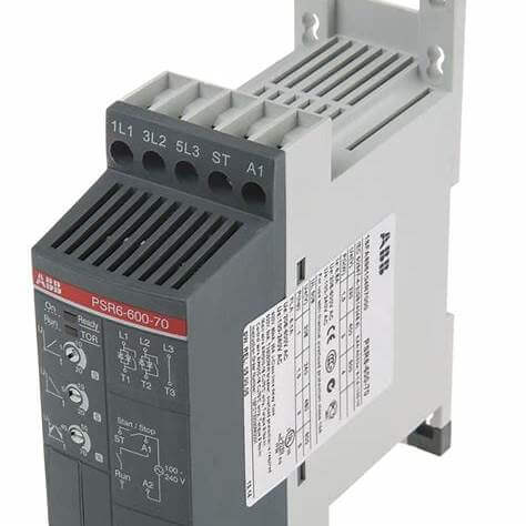 ABB 1SFA896104R7000 – PSR6-600-70 Softstarter – 6,8 A – 208 V bis 600 V AC – Neu und versiegelt